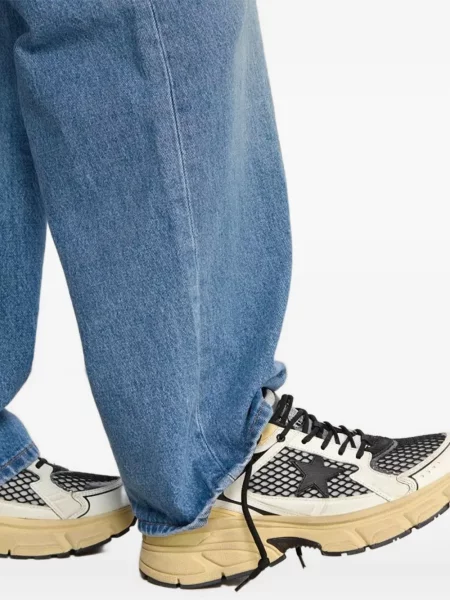 Sneakerși Golden Goose din piele alb