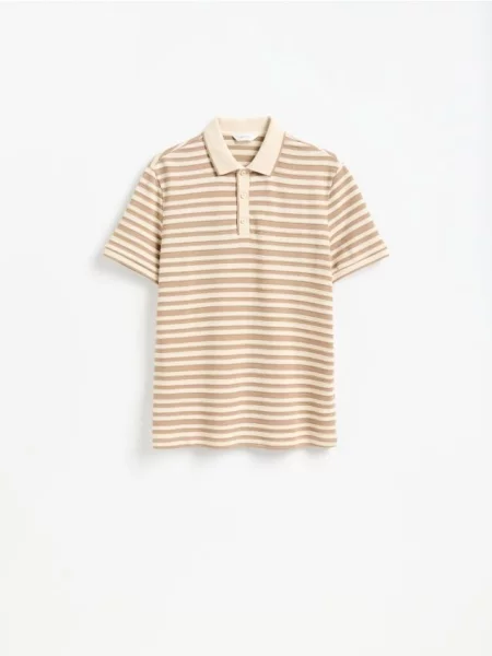Reserved Tricou polo regular fit din multicolor