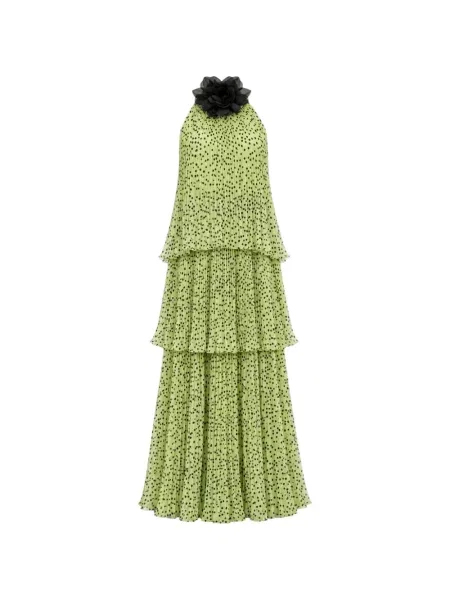 Rochie maxi Charo Ruiz Ibiza cu buline verde