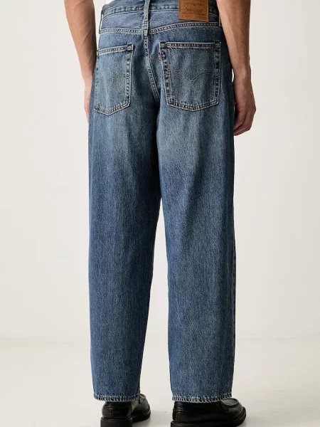 Levi's jeansy BAGGY niebieskie