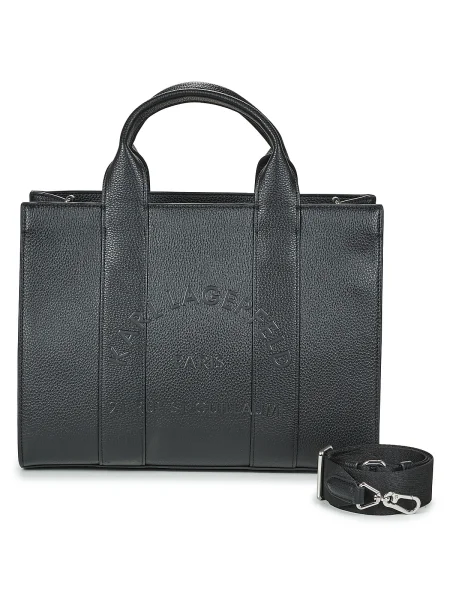 Karl Lagerfeld Shopper táska Rue St-Guillaume fekete