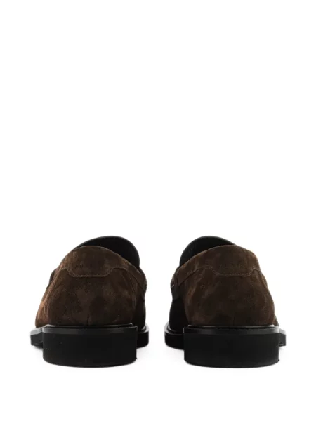 Pantofi loafer Nubikk din piele de căprioară maro