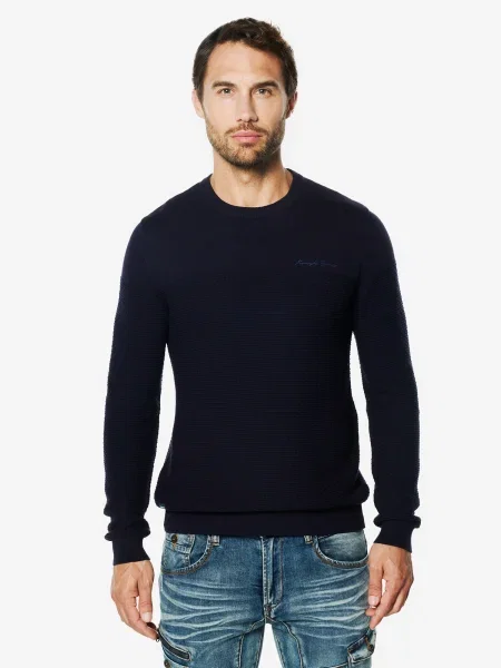 KOROSHI Pulover bleumarin