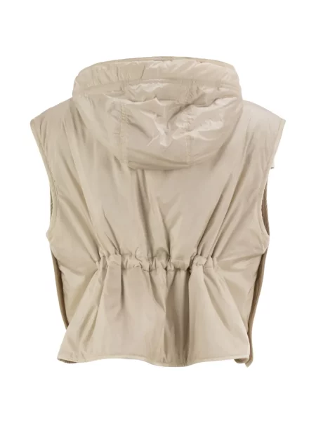 Reversibil vestă Weekend Max Mara din canvas