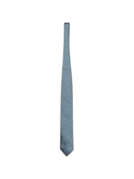 Cravată Zegna de mătase albastru