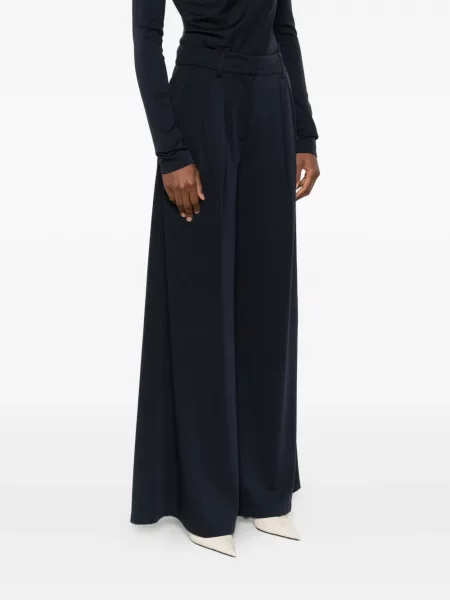 Pantaloni Max Mara albastru