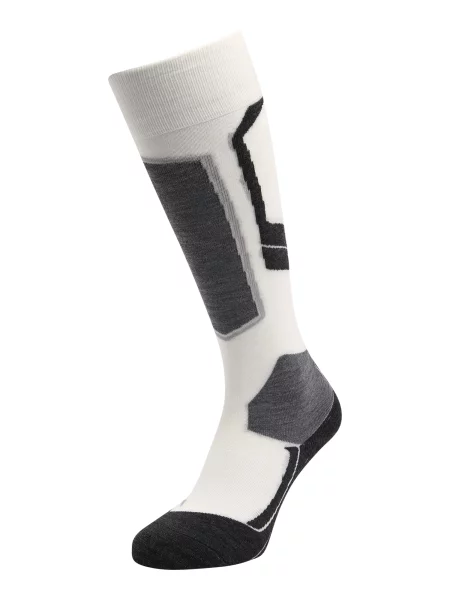 FALKE Șosete sport gri amestecat / negru / murdar alb