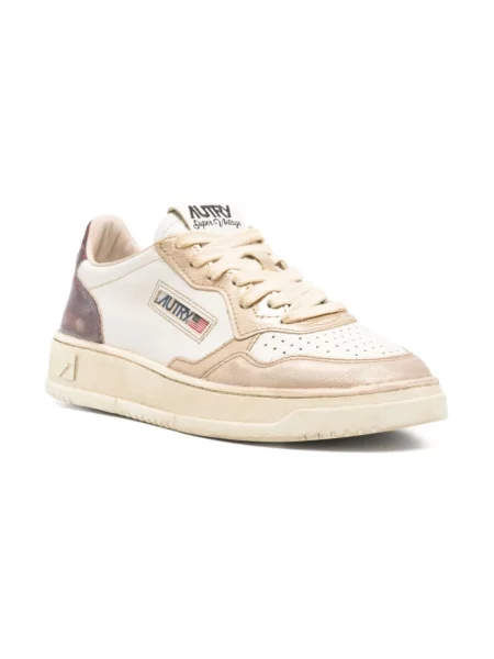 Sneakersy Autry skórzane beżowe