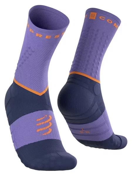 Compressport sportske čarape Ultra Trail Socks ljubičasta