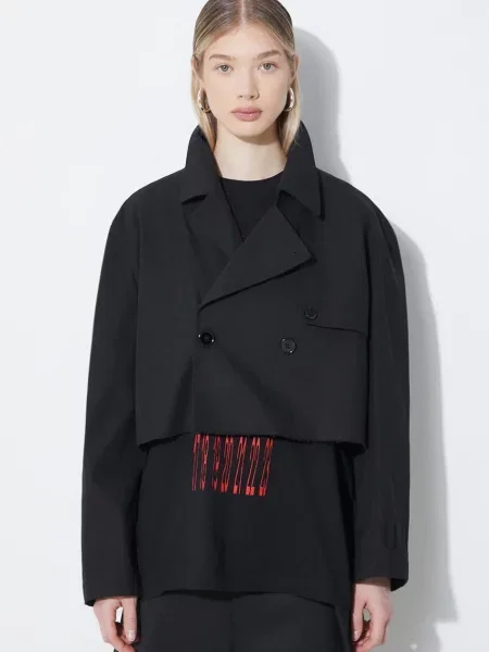 Geacă de tranziție Mm6 Maison Margiela negru