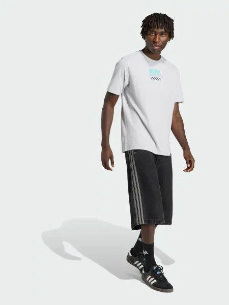Футболка спортивна adidas сірий