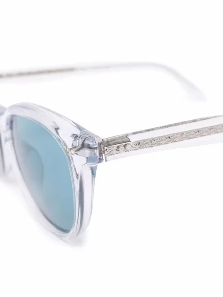 Sluneční brýle Oliver Peoples bílé