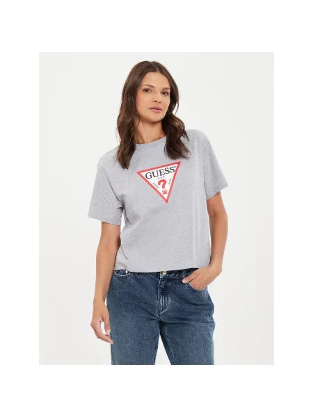 Футболка Guess Jeans серая