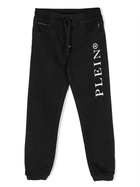 Spodnie dziecięce Philipp Plein czarne
