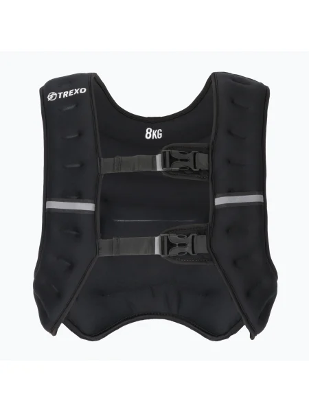 ТРЕКСО тренировъчна жилетка с тежести черна