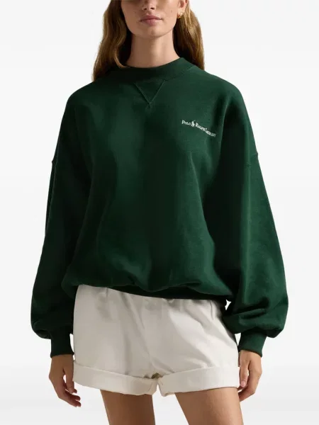 Matlasat sneakerși Polo Ralph Lauren cu autograf de catifea cord albastru