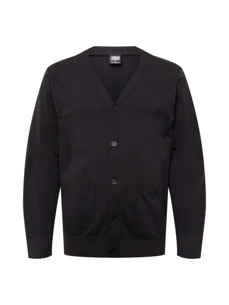 Urban Classics Geacă tricotată negru
