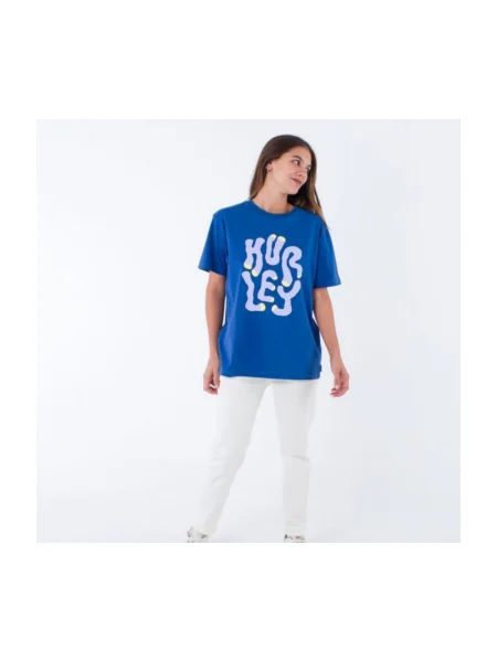 Tricou Hurley albastru