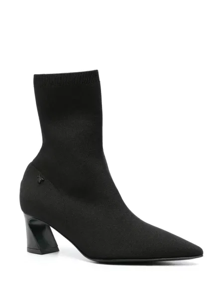 Cizme scurte Patrizia Pepe din piele negru