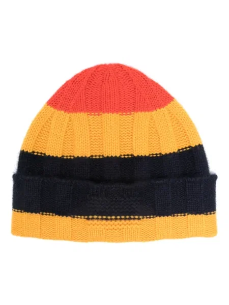 Кашмирена оребрен шапка бийни Guest In Residence жълто