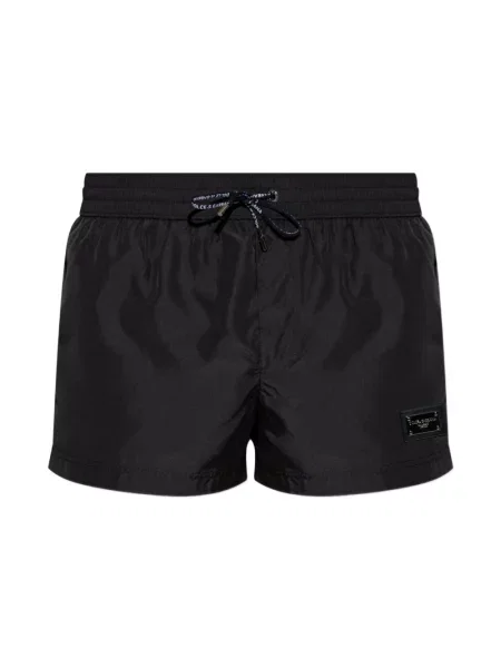Krótkie bokserki Dolce And Gabbana z logo czarne