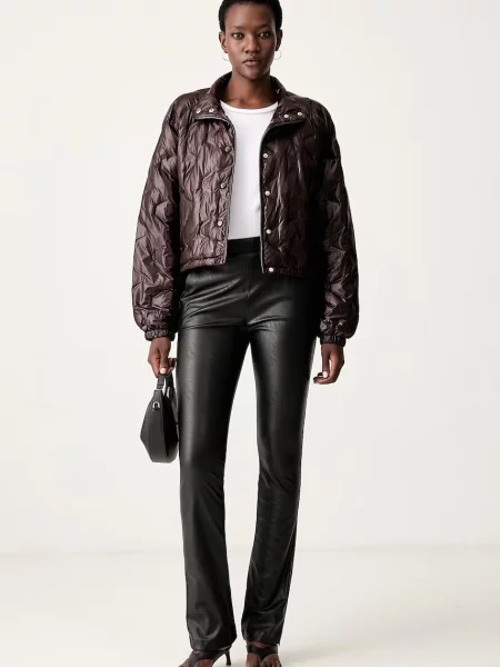 Pinko Geacă Diantha | Cropped Fit maro