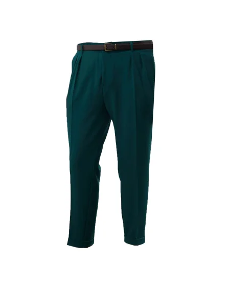 Antioch Pantaloni cutați petrol verde