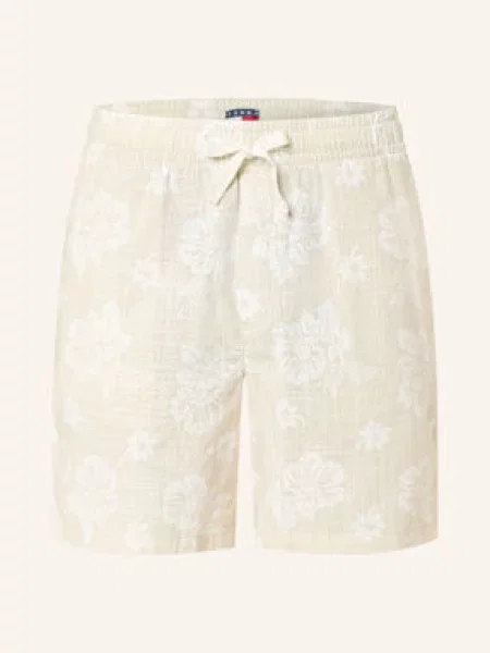 Tommy Jeans Šortky režná bílá