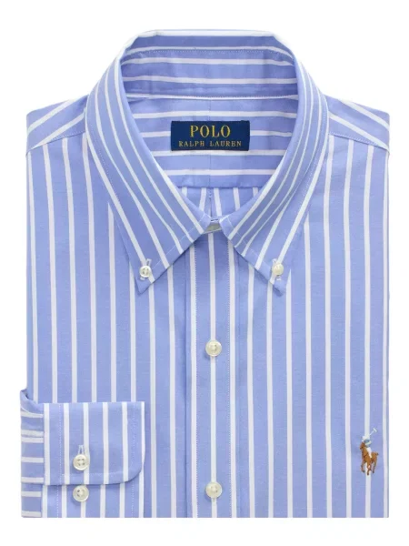 Șosete Polo Ralph Lauren de in cu dungi cu autograf negru