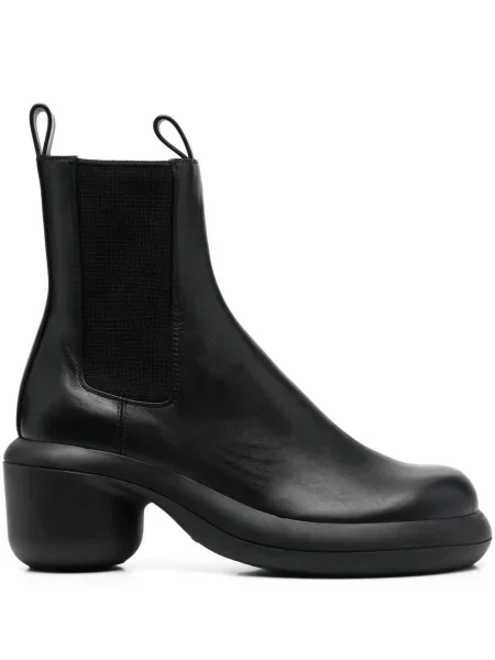 Botine Jil Sander din piele negru