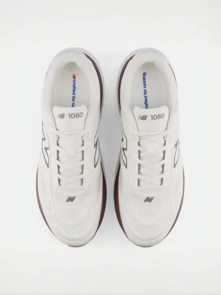 Кроссовки для бега New Balance Fresh Foam с сеткой в сеточку бежевые
