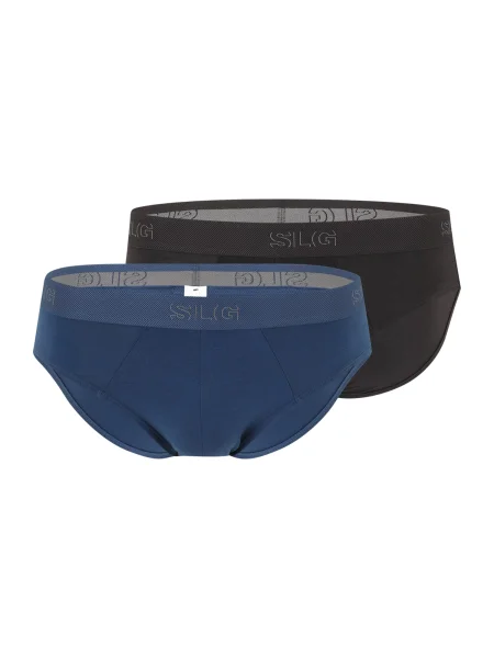 SLOGGI Slip albastru închis negru
