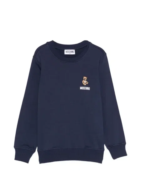 Bluza dziecięca Moschino niebieska