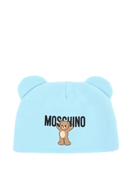 Czapka dziecięca Moschino niebieska