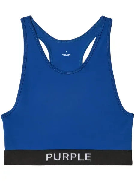 Top Purple Brand cu imagine albastru
