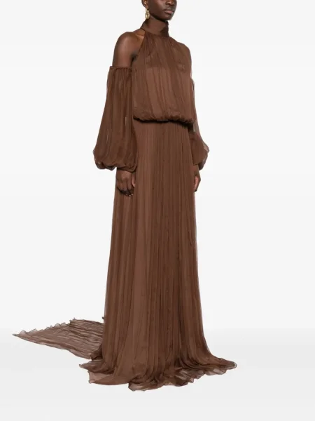 Rochie maxi M.marquise de costum maro