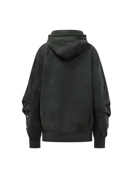 Bluza z kapturem Des Phemmes z kapturem czarna