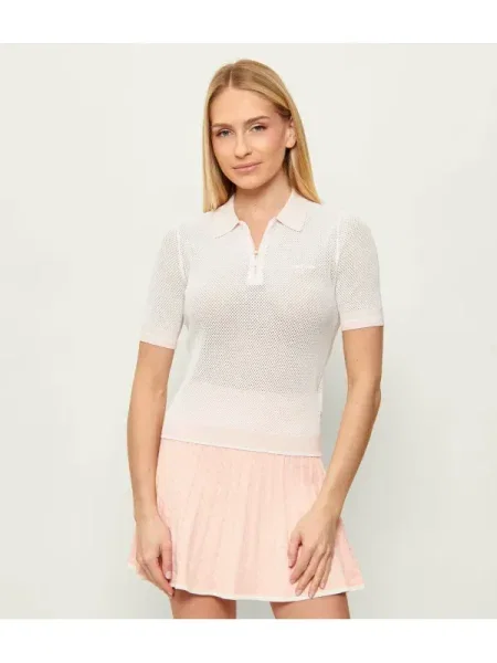 GUESS ACTIVE Polo GABRY alb