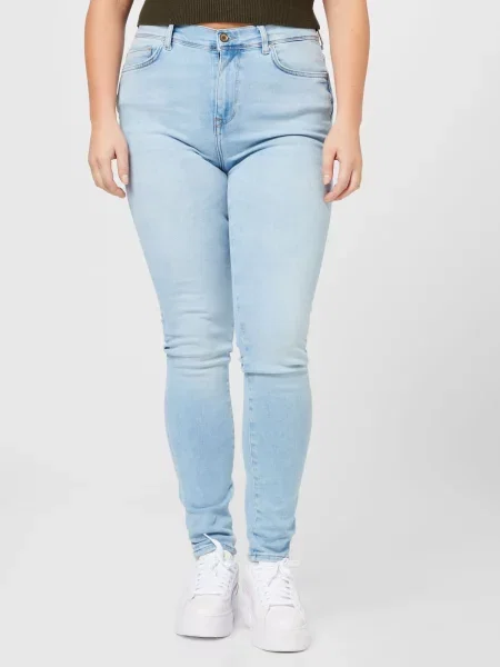 ONLY Carmakoma Jeans Maya denim albastru