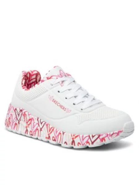 Skechers Sneakersy Lovely Luv bílá