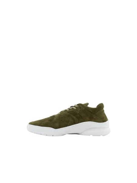 Sneakersy Filling Pieces zamszowe zielone