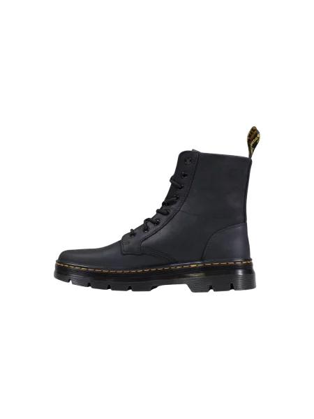 Dr. Martens bocanci de piele Combs cu platformă negru