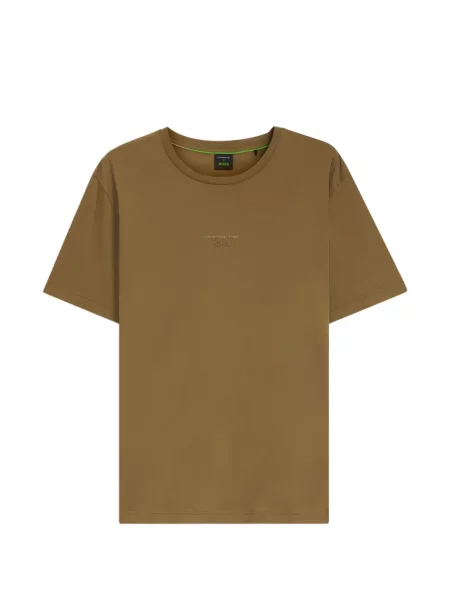 Tricou Boss cu autograf verde
