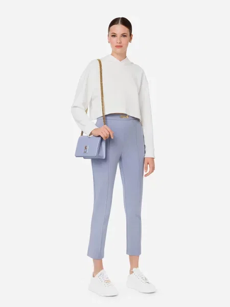 Брюки Elisabetta Franchi голубые