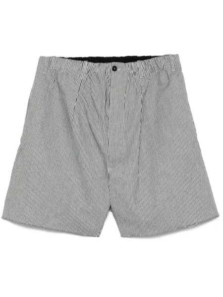 Pantaloni scurți Random Identities cu dungi negru