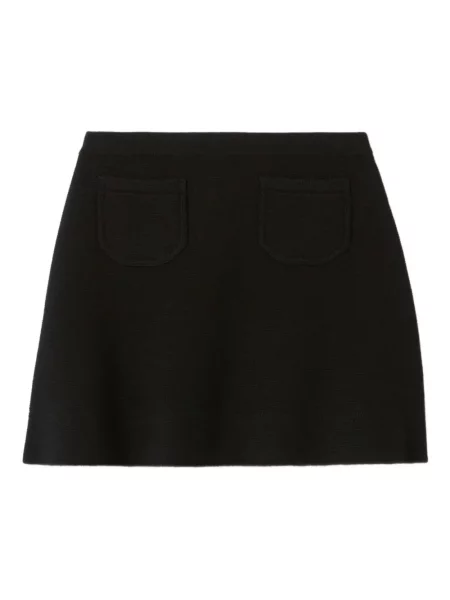 Fusta mini Claudie Pierlot tricotate negru