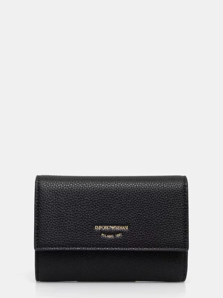 Портмоне Emporio Armani дамски черно
