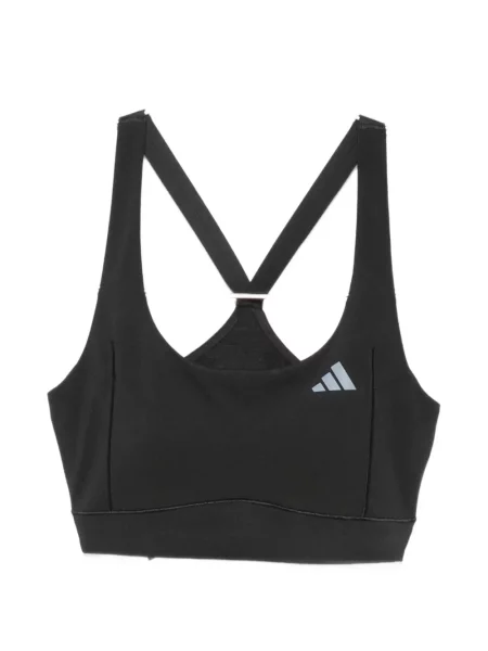 Sutien Adidas cu imagine negru