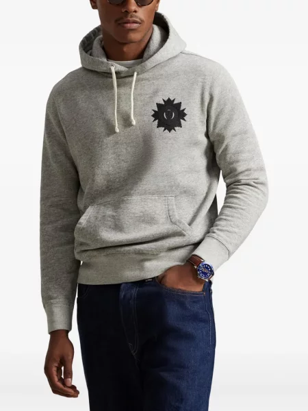 Șapcă Polo Ralph Lauren cu model herringbone din țesătură twill cu imagine albastru
