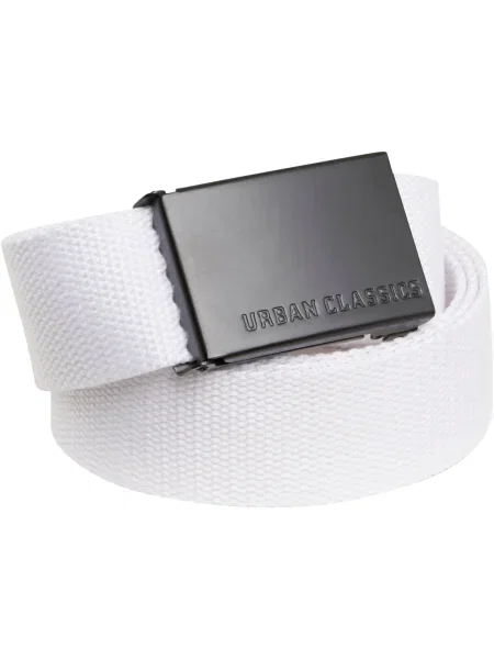 Curea Urban Classics din canvas alb